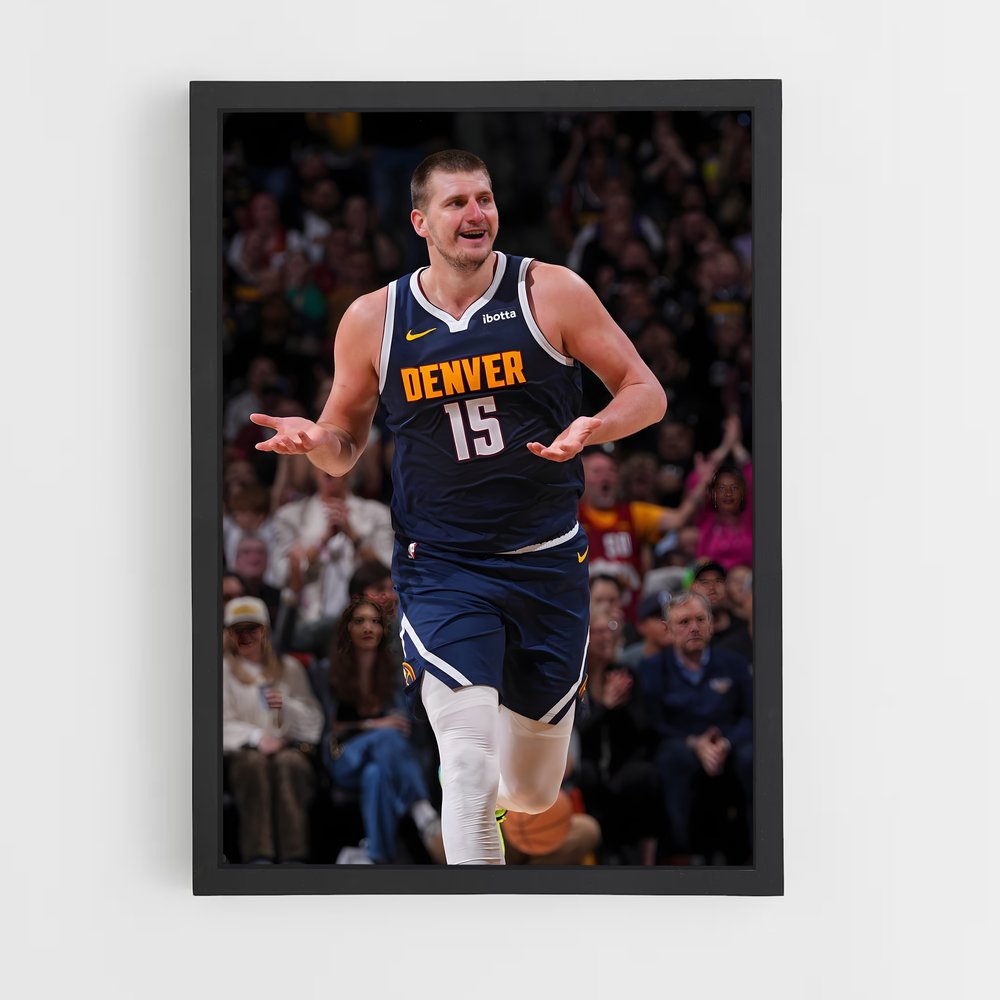 Poster L’Éclair de Nikola – affiche Basketball (vue 2)
